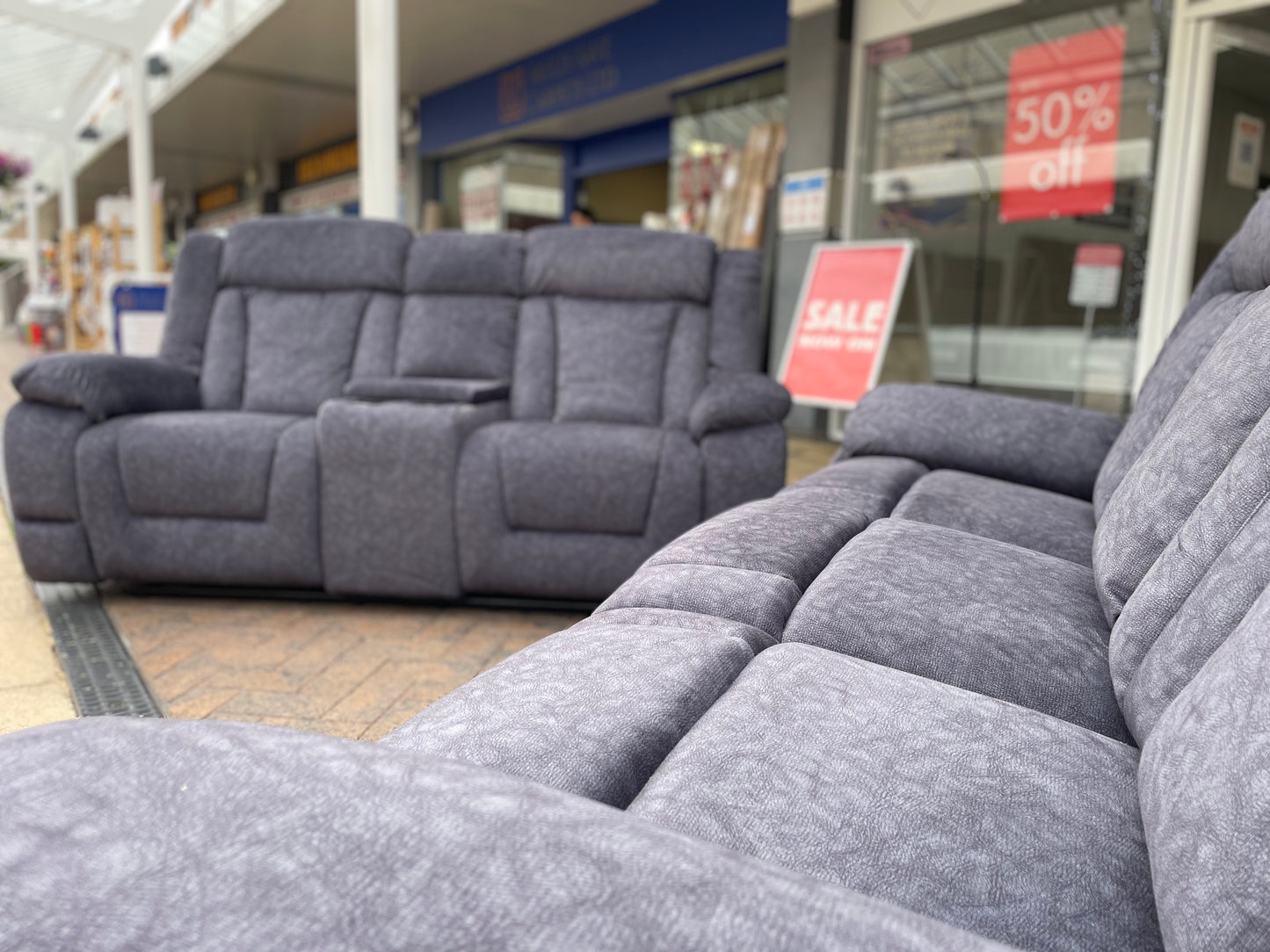 Ex-Display Buenos Recliner Sofa Suite