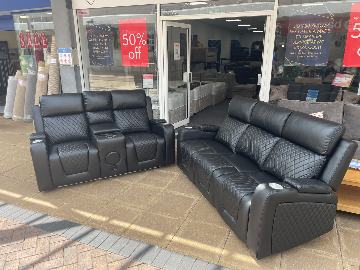Florida Power Recliner Cinema 2 Seater Sofa