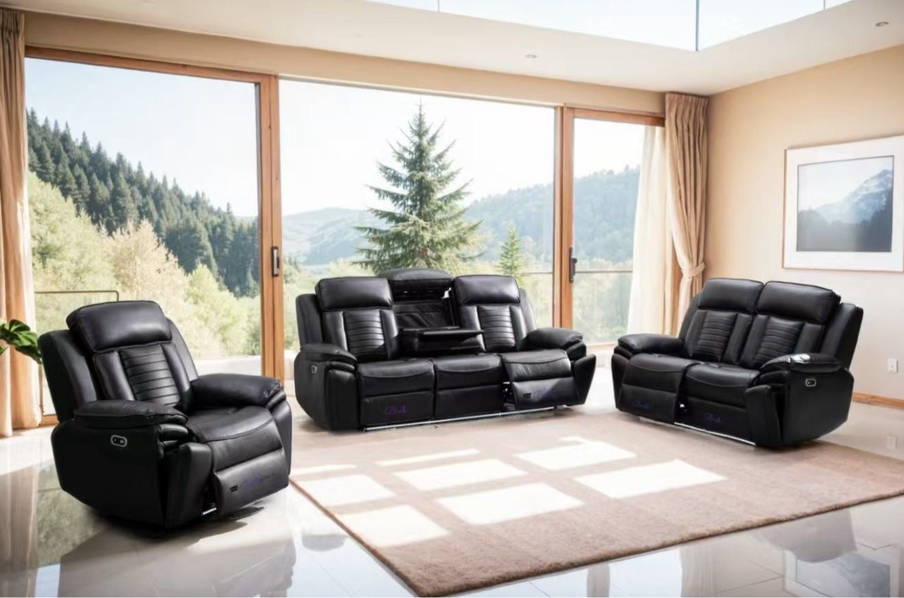 Sevilla Power Recliner Wireless Charger 3+2 Suite