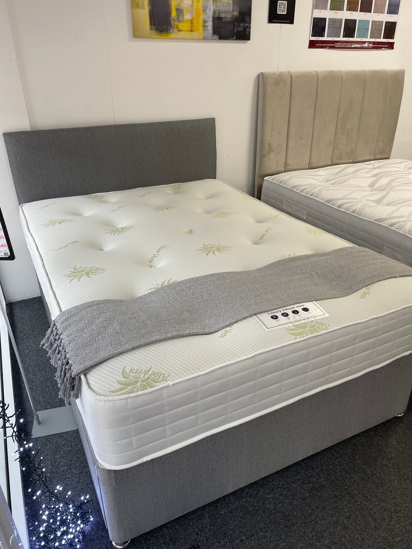 Maddy Lux 2 Drawer Bed & Mattress Set