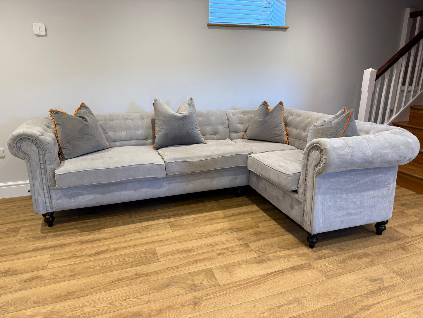 Chesterfield Corner Sofa #U1273