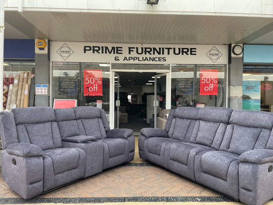 Ex-Display Buenos Recliner Sofa Suite