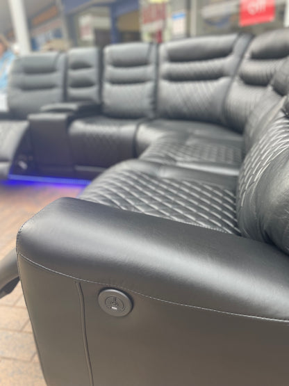 Harrison Lux Power Recliner Corner Sofa