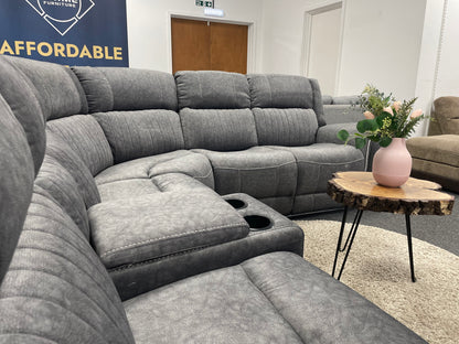 Ex-Display Havana Power Recliner Corner Sofa