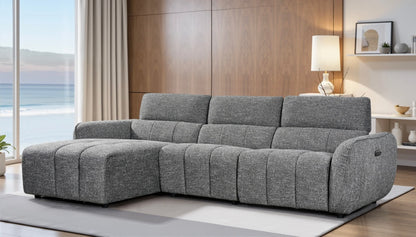 Turin Power Recliner Corner Sofa